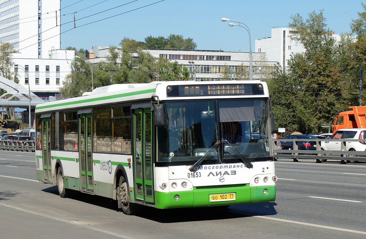 Москва, ЛиАЗ-5292.22 (2-2-2) № 01653