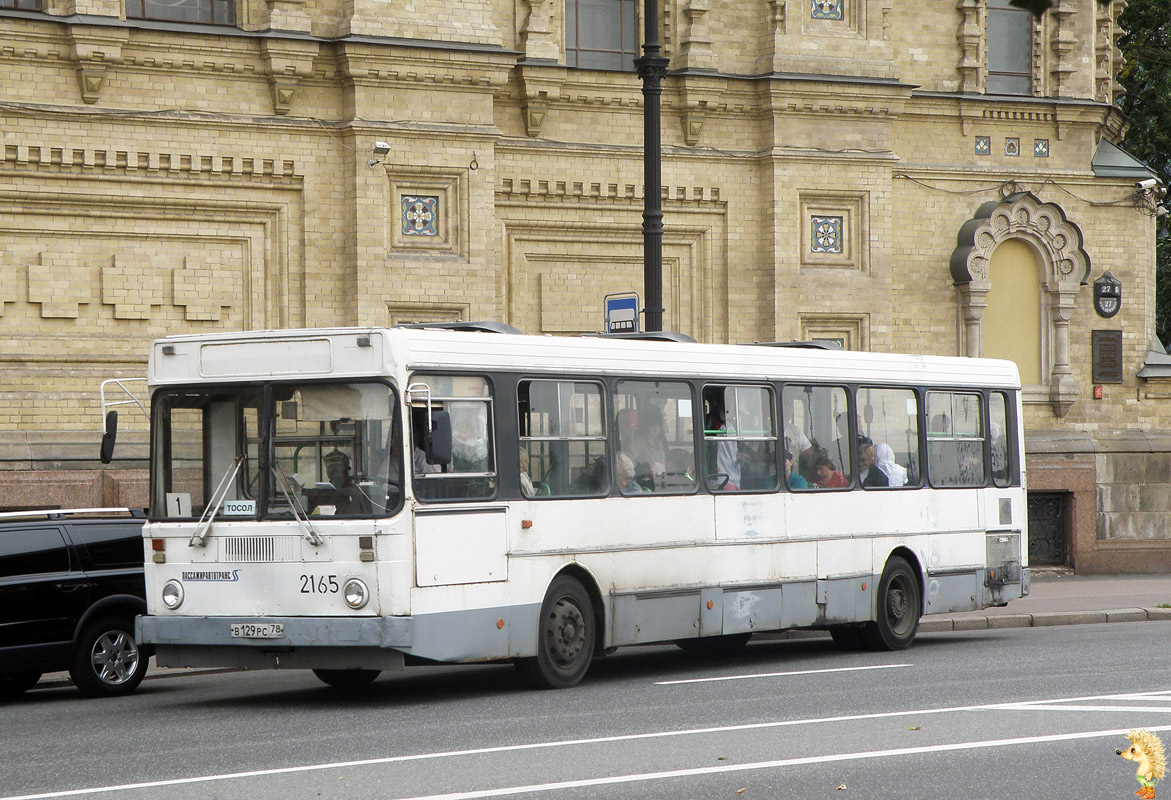 Санкт-Петербург, ЛиАЗ-5256.25 № 2165