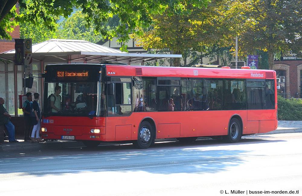 Lower Saxony, MAN A20 NÜ283 Nr 554