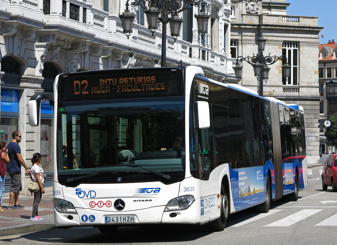 Испания, Mercedes-Benz Citaro C2 G № 3635