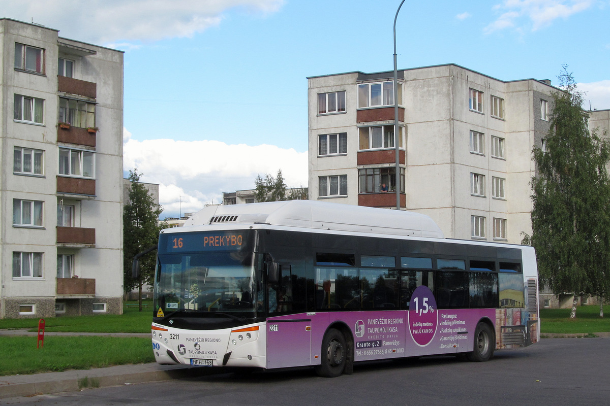 Литва, Castrosua CS.40 City Versus GNC 12 № 2211