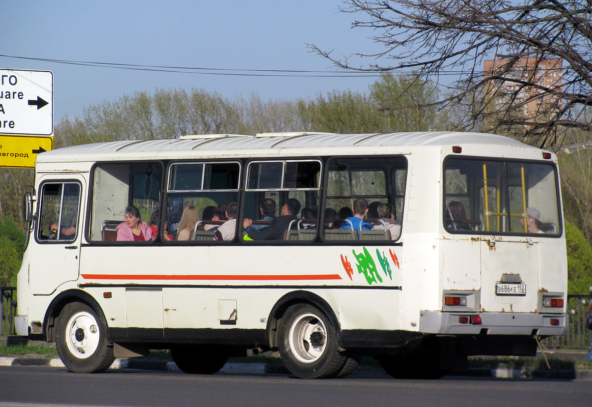 Нижегородская область, ПАЗ-32054 № В 686 КЕ 152