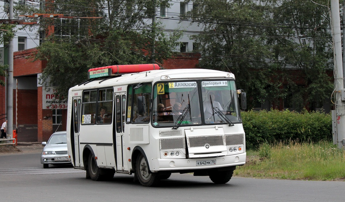 Томская область, ПАЗ-32054 № К 642 МК 70