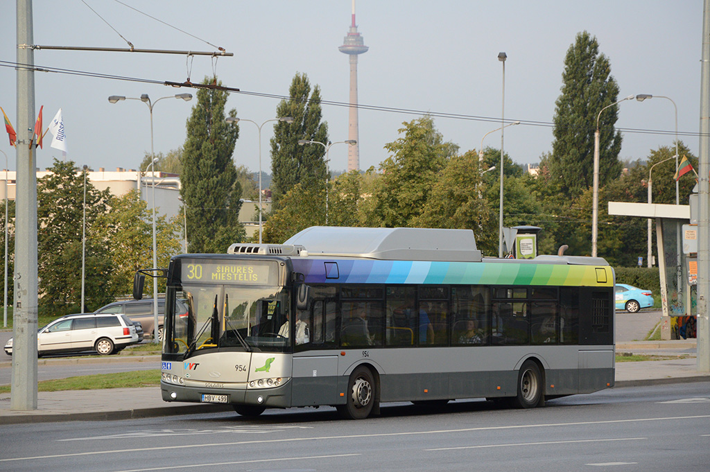 Литва, Solaris Urbino III 12 CNG № 954