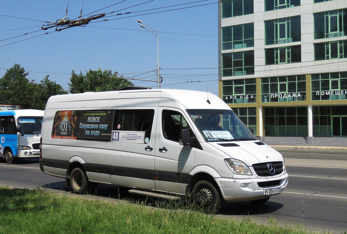 Краснодарский край, Луидор-22340C (MB Sprinter 515CDI) № У 374 ТР 93