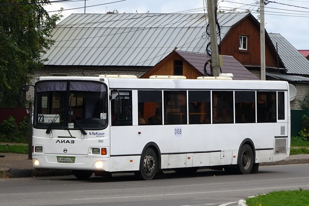 Ярославская область, ЛиАЗ-5256.60 № 068