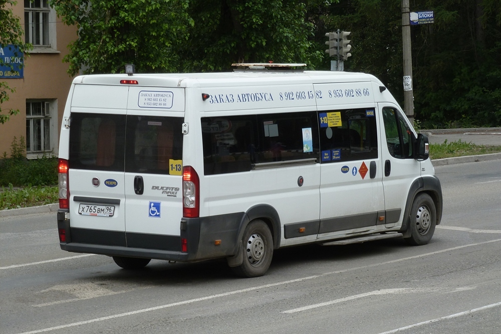 Свердловская область, Нижегородец-FST613 (FIAT Ducato) № Х 765 ВМ 96