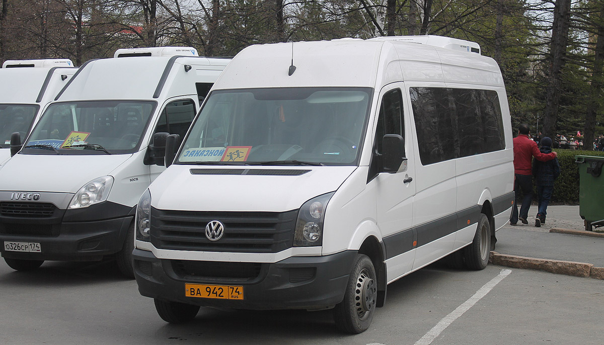 Челябинская область, Луидор-223712 (Volkswagen Crafter) № ВА 942 74