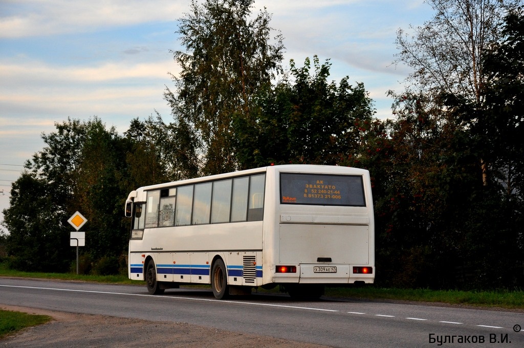 Ленинградская область, КАвЗ-4238-02 № Х 309 АЕ 47