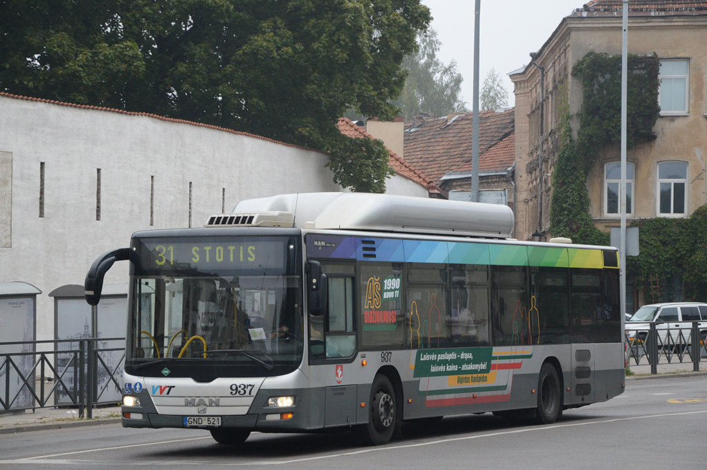 Литва, MAN A21 Lion's City NL273 CNG № 937