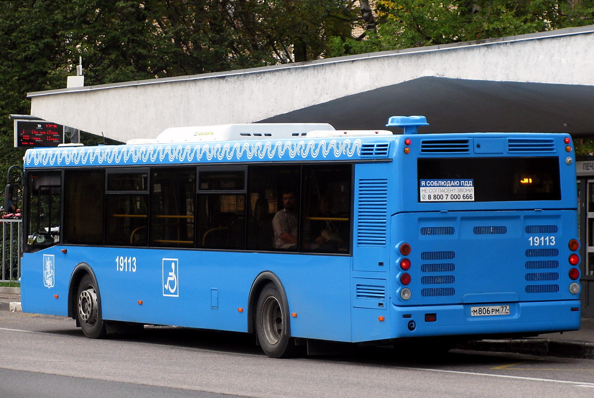 Moskau, LiAZ-5292.22 (2-2-2) Nr. 19113