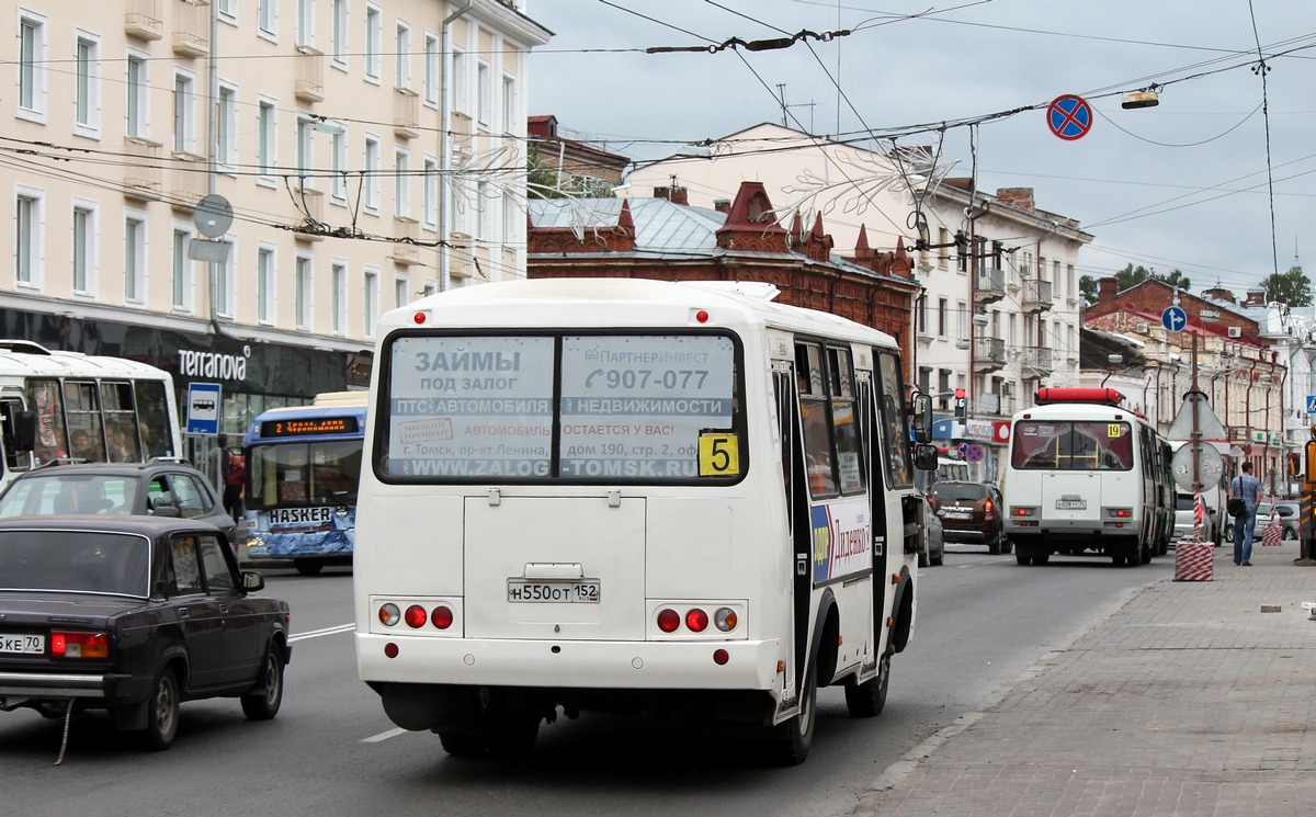 Томская область, ПАЗ-32054 № Н 550 ОТ 152