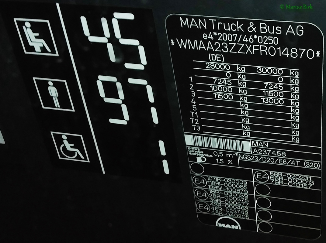 Гессен, MAN A23 Lion's City G NG323 № 359