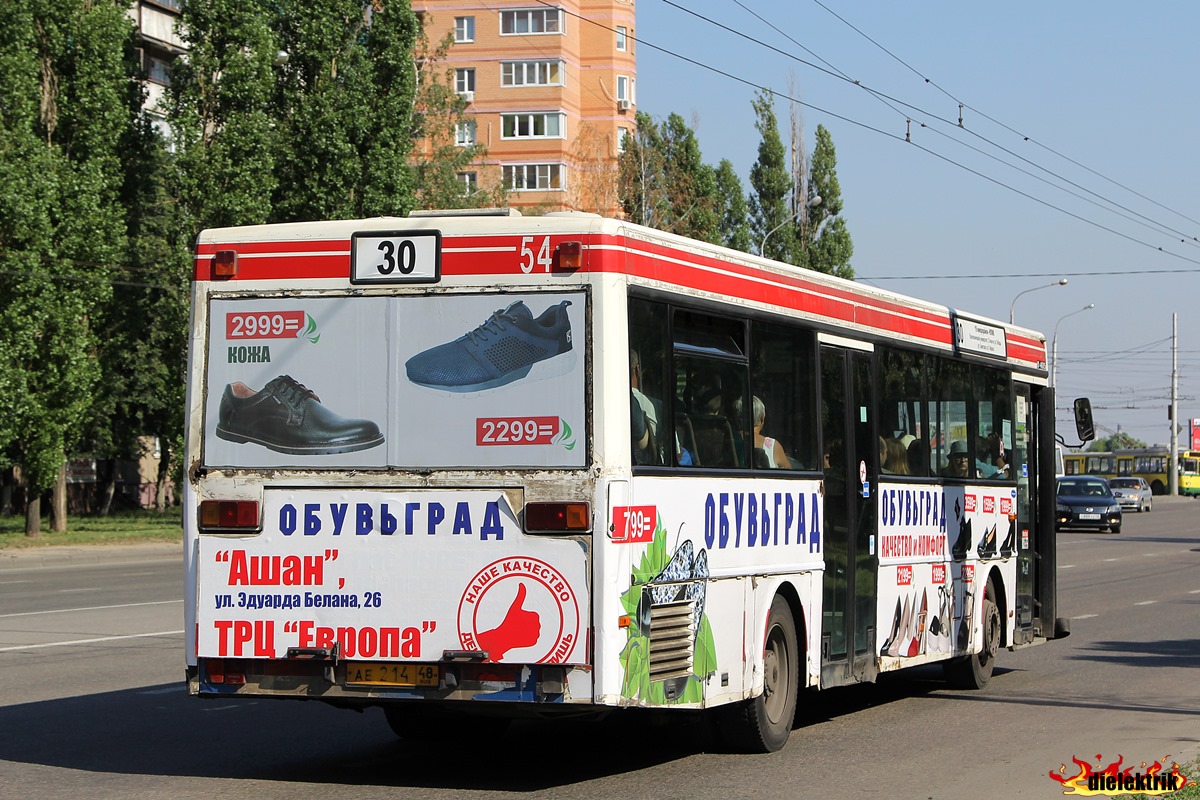 Lipetsk region, Mercedes-Benz O405 № АЕ 214 48