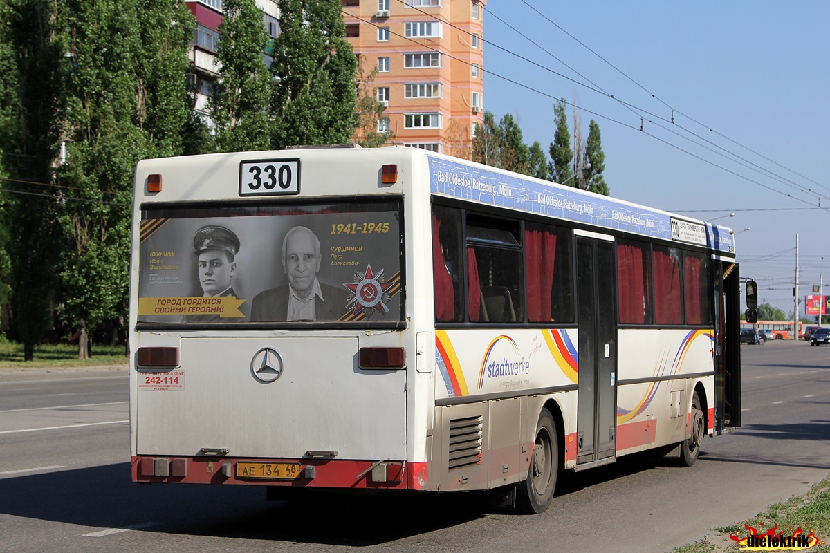 Липецкая область, Mercedes-Benz O405 № АЕ 134 48