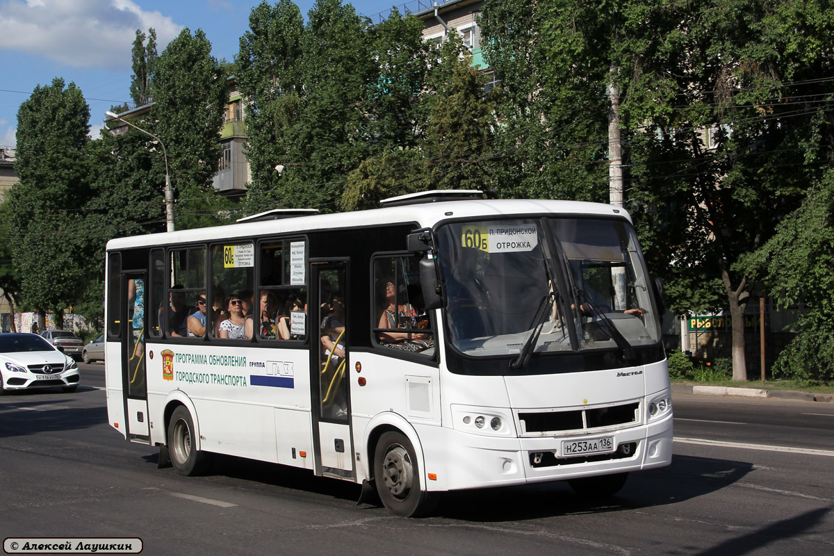 Воронежская область, ПАЗ-320412-05 "Вектор" № Н 253 АА 136