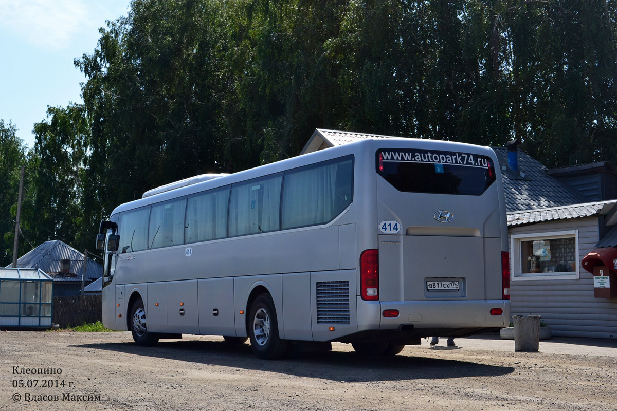 Челябинская область, Hyundai Universe Space Luxury № 414