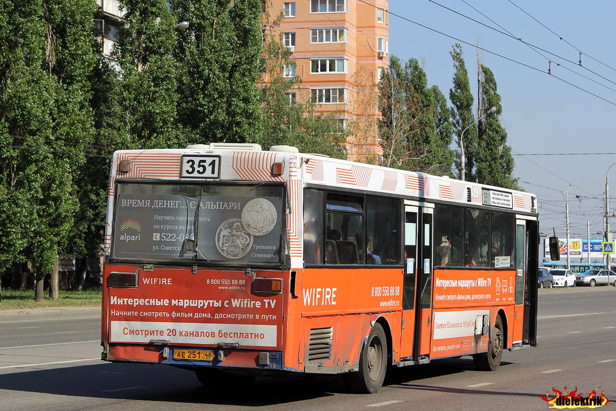 Липецкая область, Mercedes-Benz O405 № АЕ 251 48