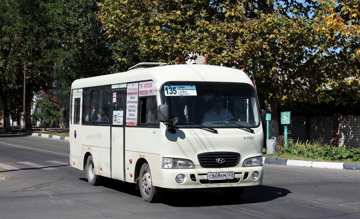 Краснодарский край, Hyundai County SWB C08 (РЗГА) № С 608 КМ 123