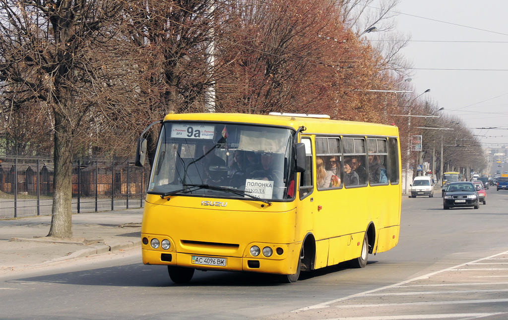 Волынская область, Богдан А09202 № AC 4096 BK