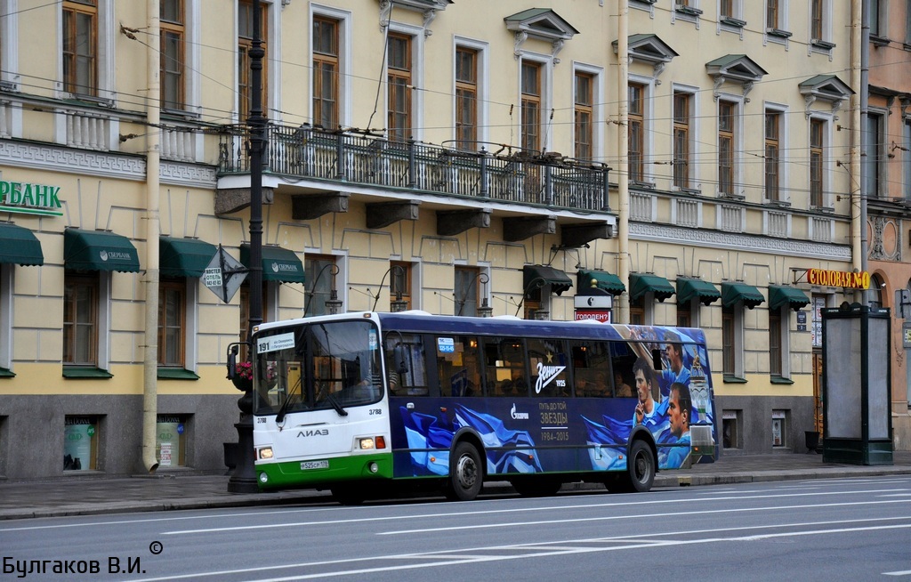 Санкт-Петербург, ЛиАЗ-5293.60 № 3788