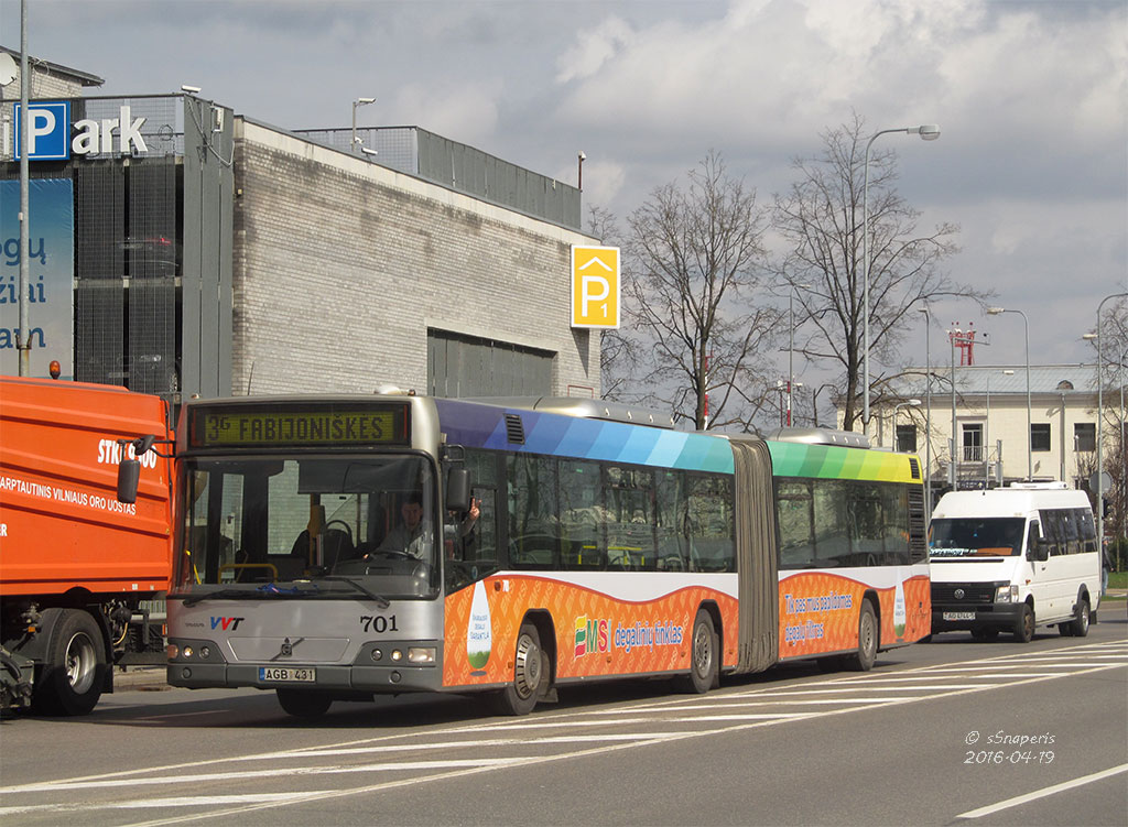 Литва, Volvo 7700A № 701