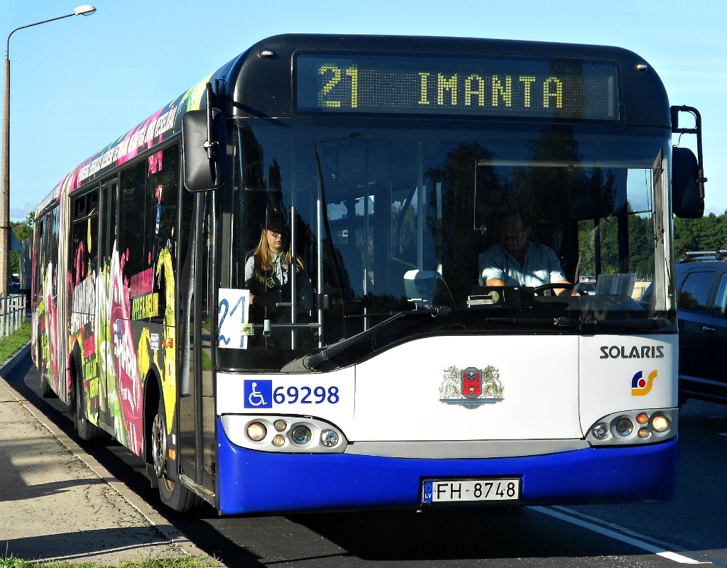 Латвия, Solaris Urbino II 18 № 69298