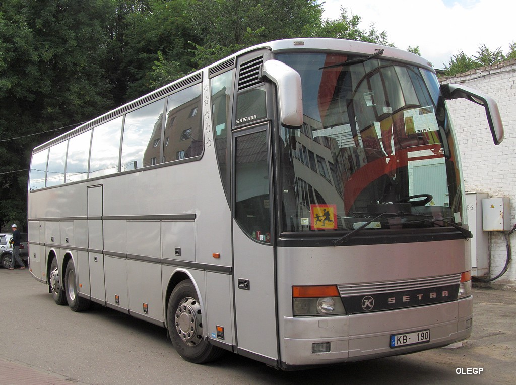 Латвия, Setra S315HDH/3 № KB-190