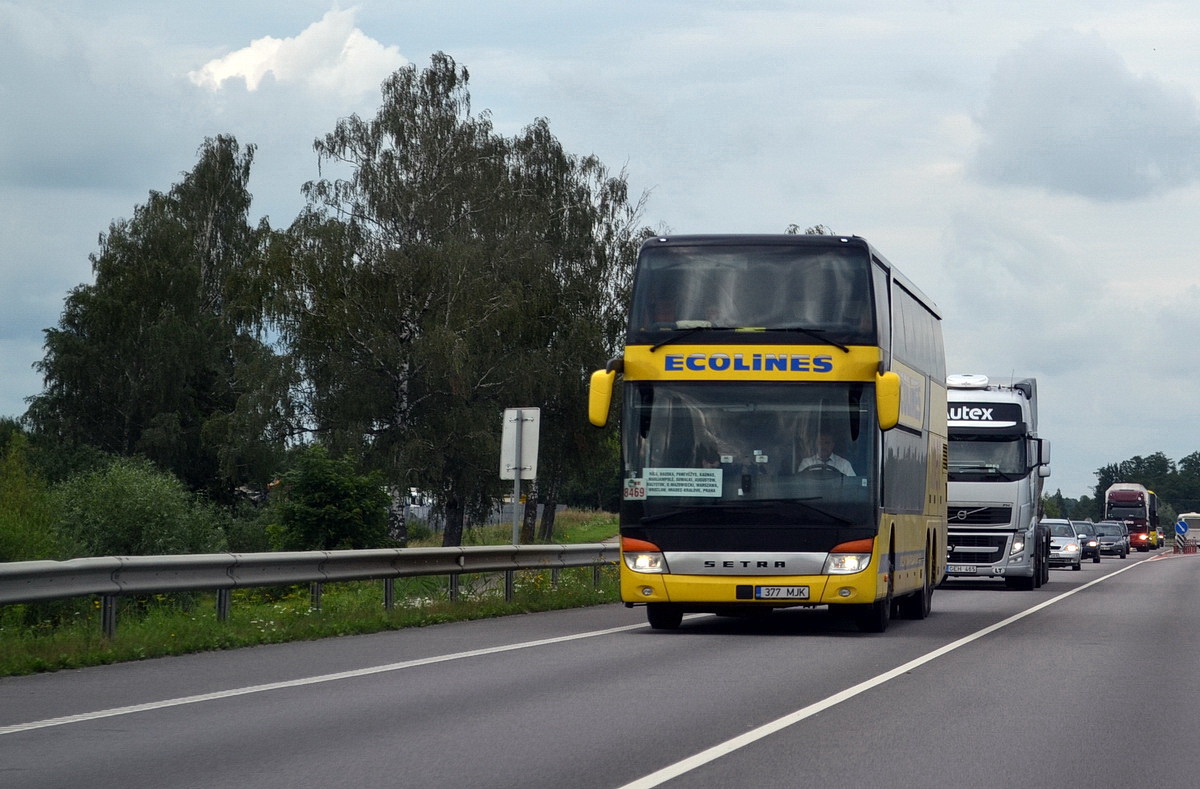 Эстония, Setra S431DT № 329