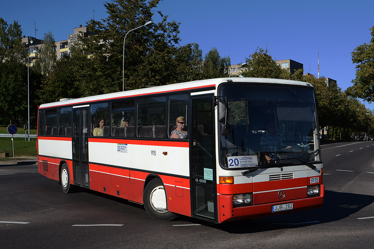 Литва, Mercedes-Benz O408 № 9115