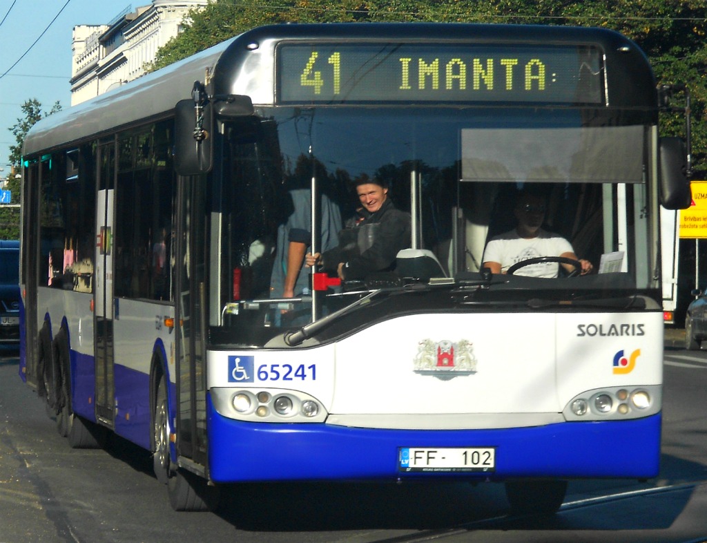 Латвия, Solaris Urbino II 15 № 65241