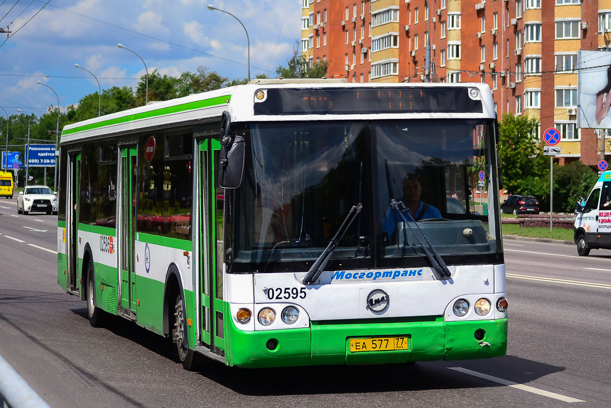 Moscow, LiAZ-5292.20 # 02595