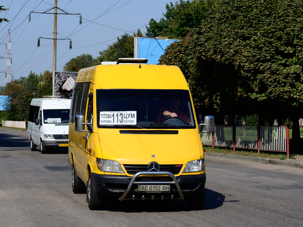 Днепропетровская область, Mercedes-Benz Sprinter W903 313CDI № AE 0152 AM