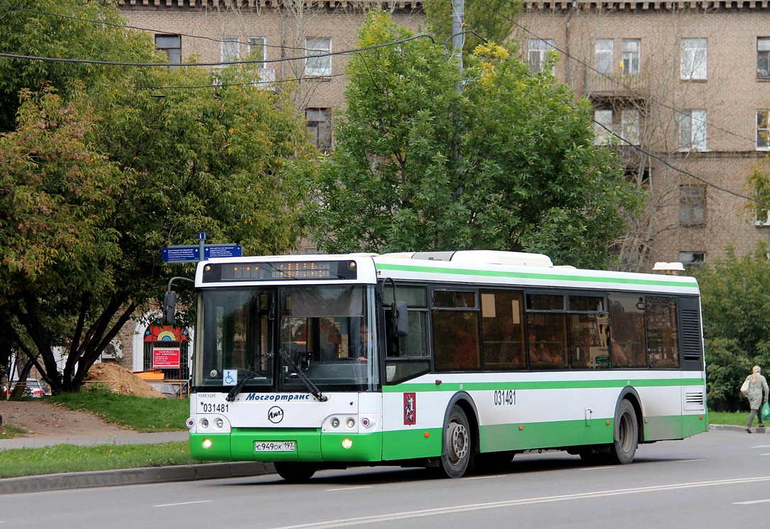 Moskau, LiAZ-5292.21 Nr. 031481