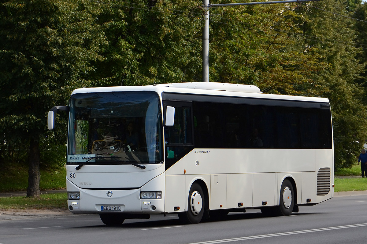 Литва, Irisbus Crossway 10.6M № 80