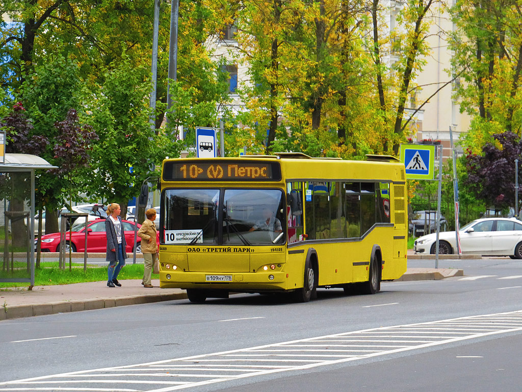 Санкт-Петербург, МАЗ-103.468 № В 109 НУ 178