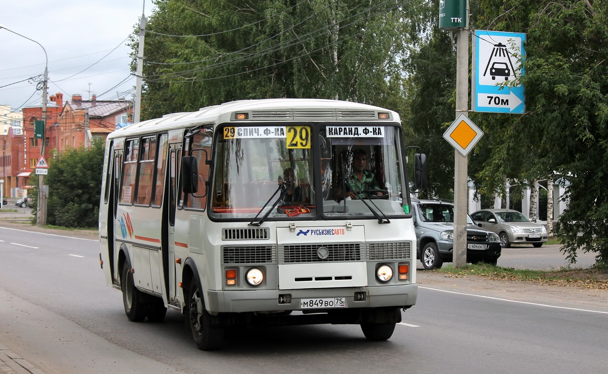 Томская область, ПАЗ-4234-05 № М 849 ВО 75