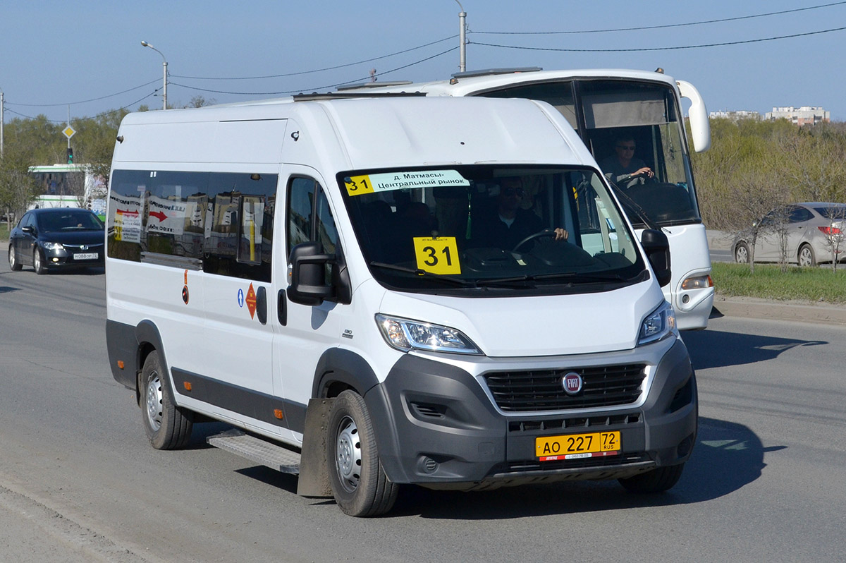 Тюменская область, Нижегородец-FST613 (FIAT Ducato) № АО 227 72