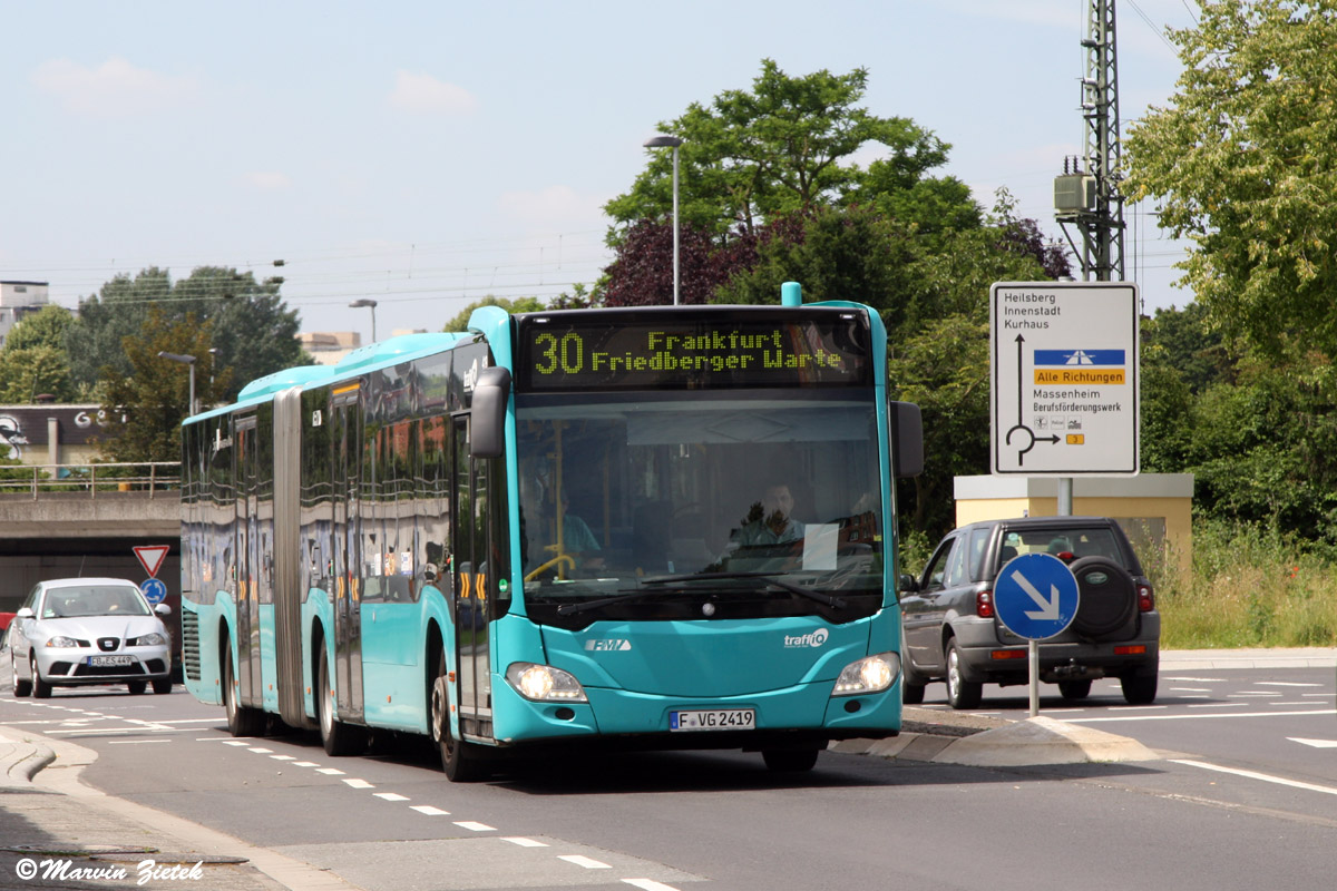 Гессен, Mercedes-Benz Citaro C2 G № 419