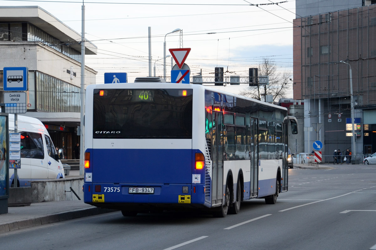 Латвия, Mercedes-Benz O530L Citaro L № 73575