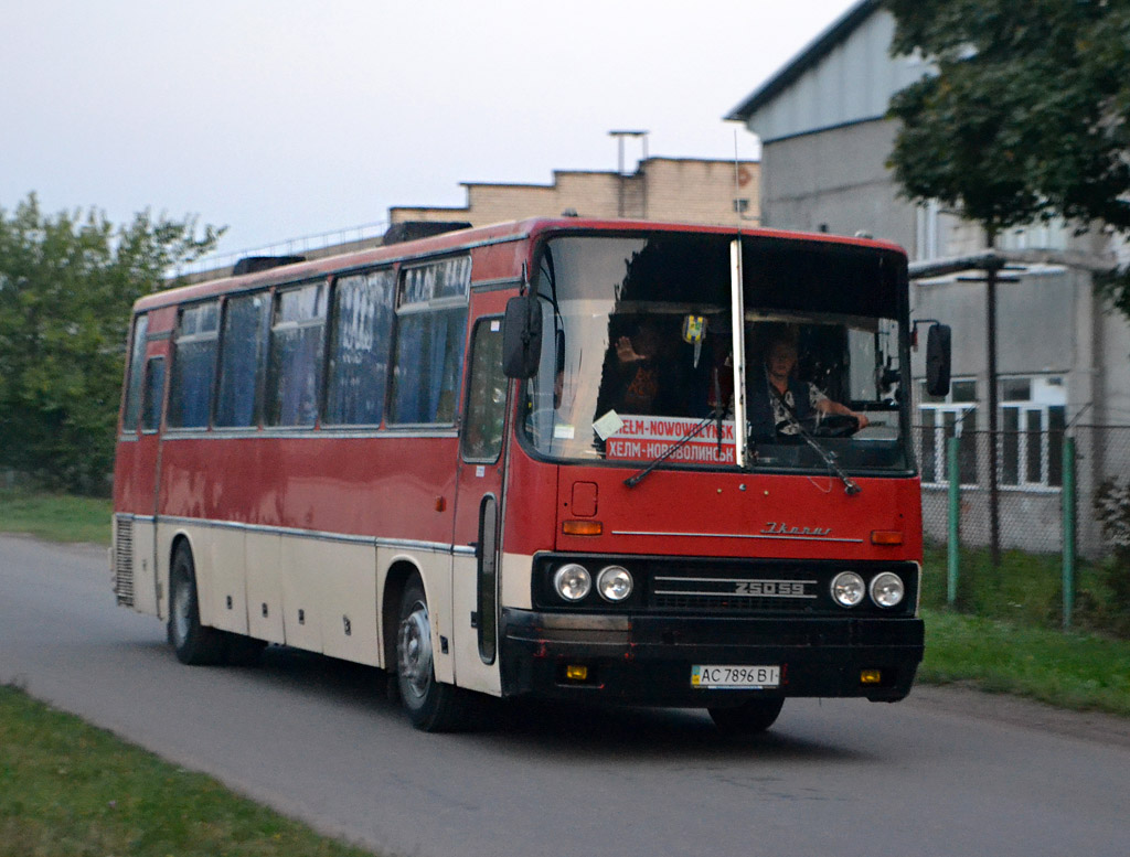 Volinskaya region, Ikarus 250.59 # AC 7896 BI