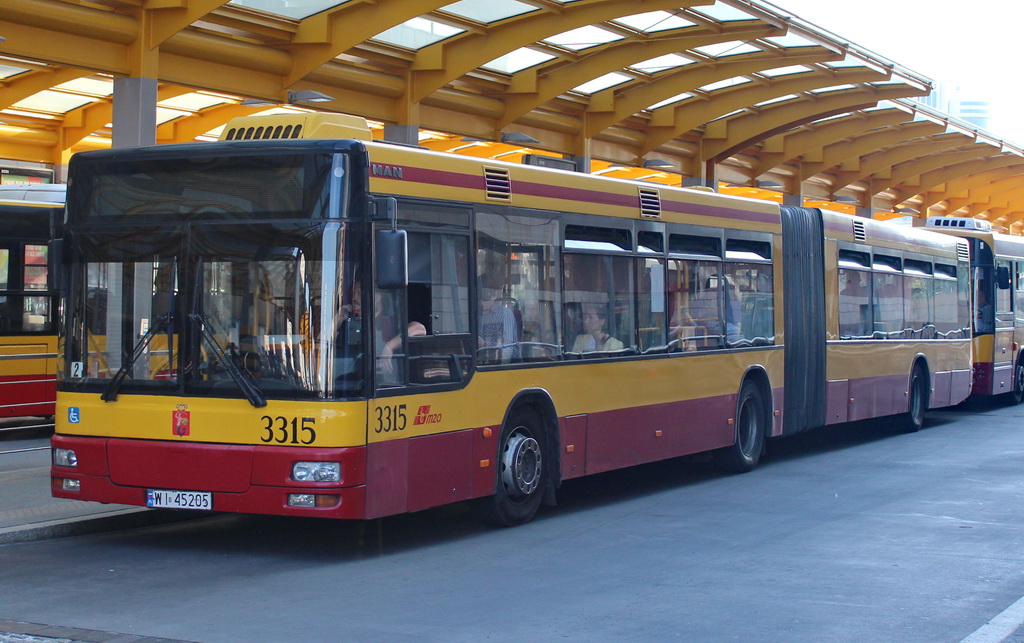 Польша, MAN A23 NG313 № 3315