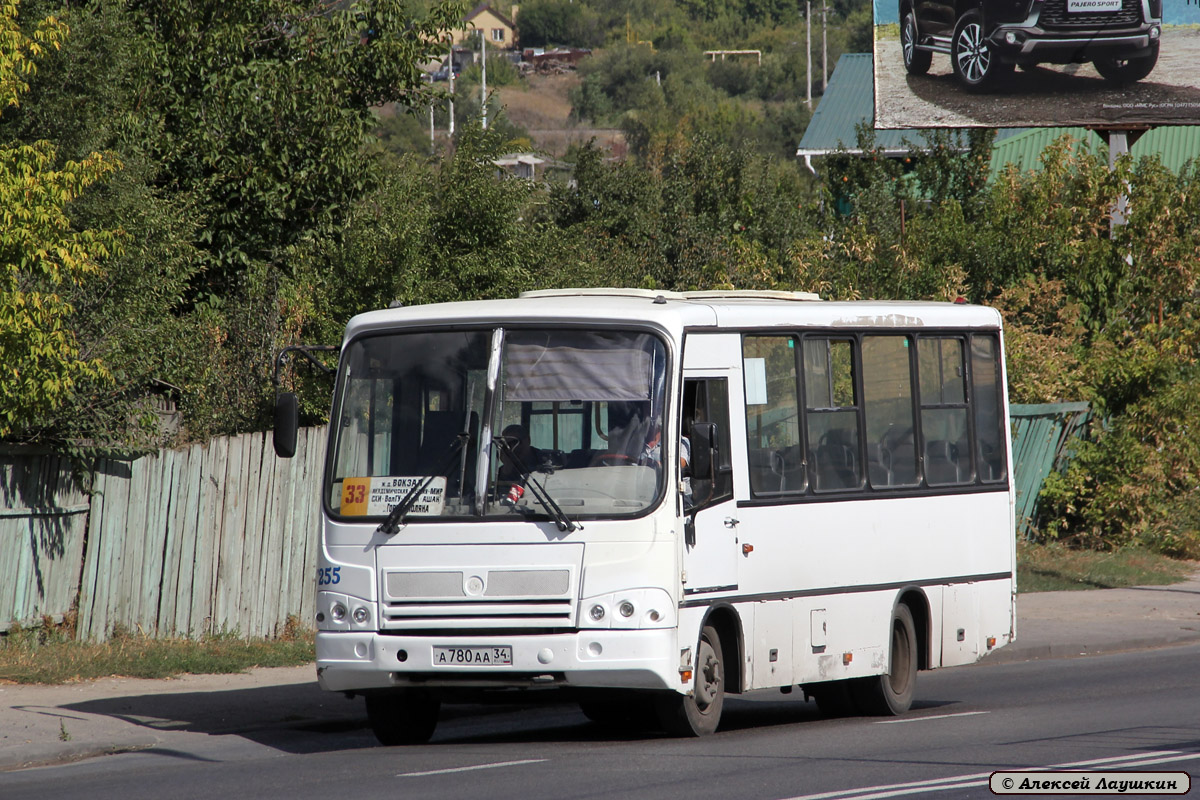 Волгоградская область, ПАЗ-320402-03 № 7255