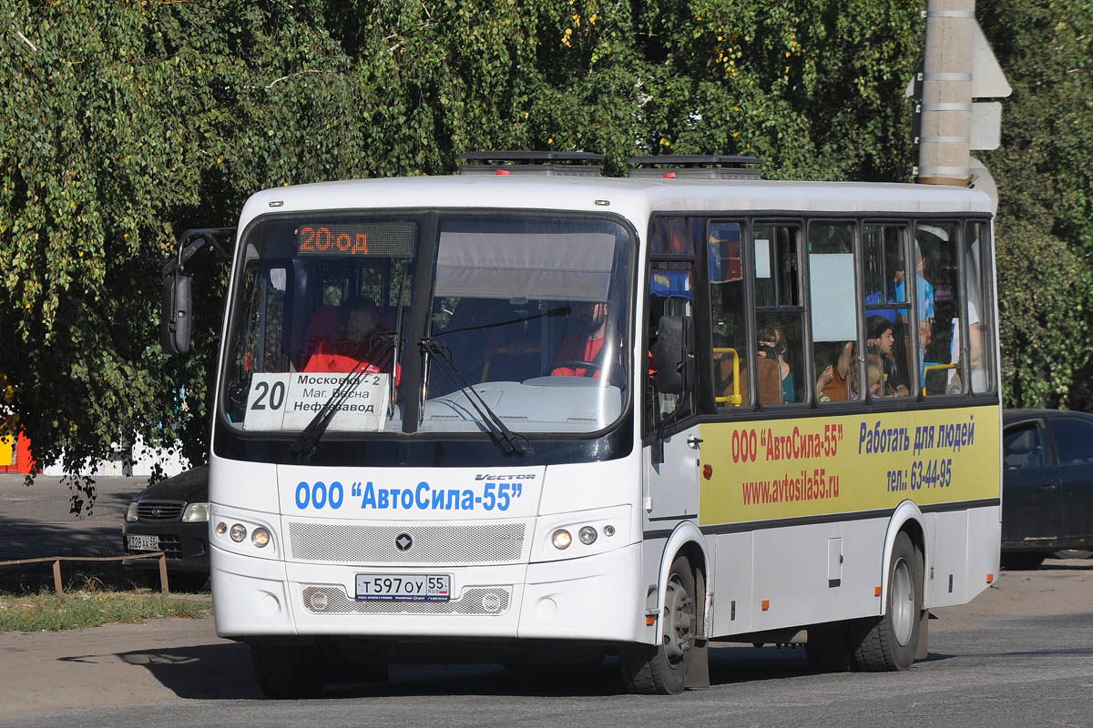 Омская вобласць, ПАЗ-320412-05 "Вектор" № 2005