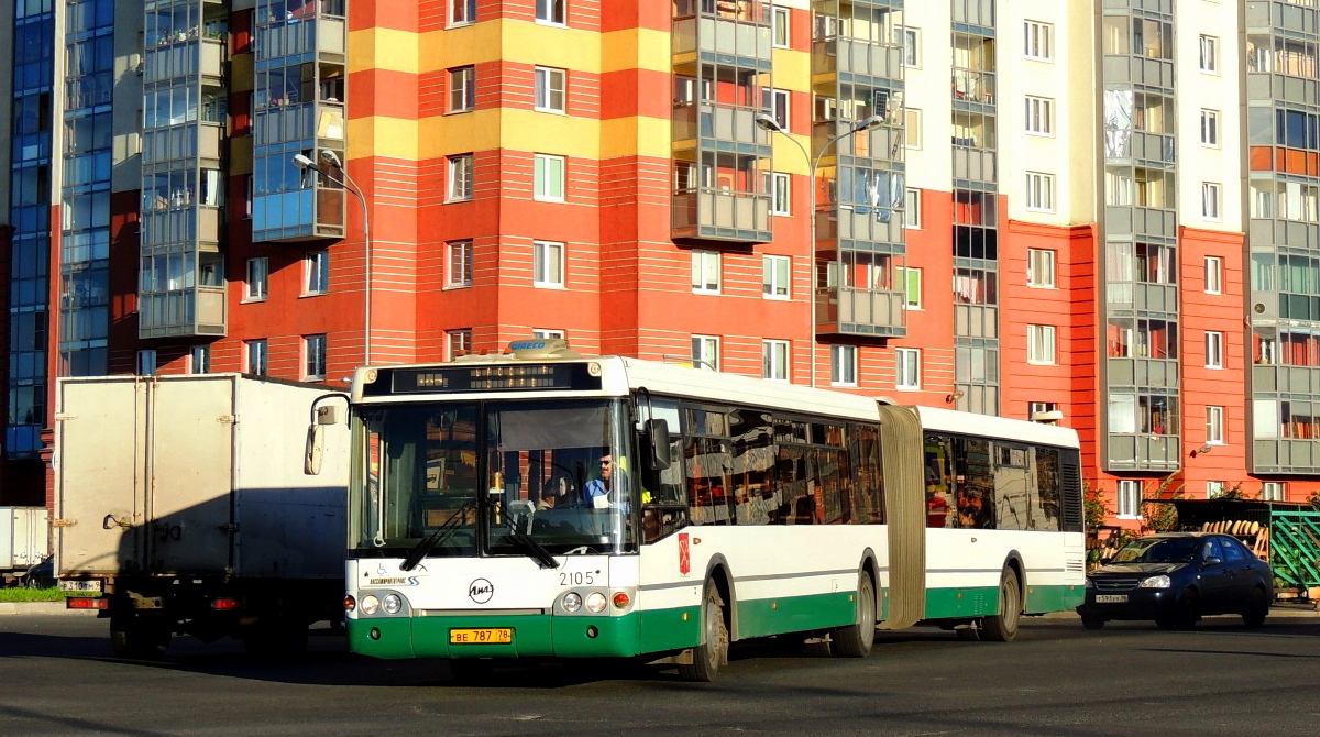 Санкт-Петербург, ЛиАЗ-6213.20 № 2105