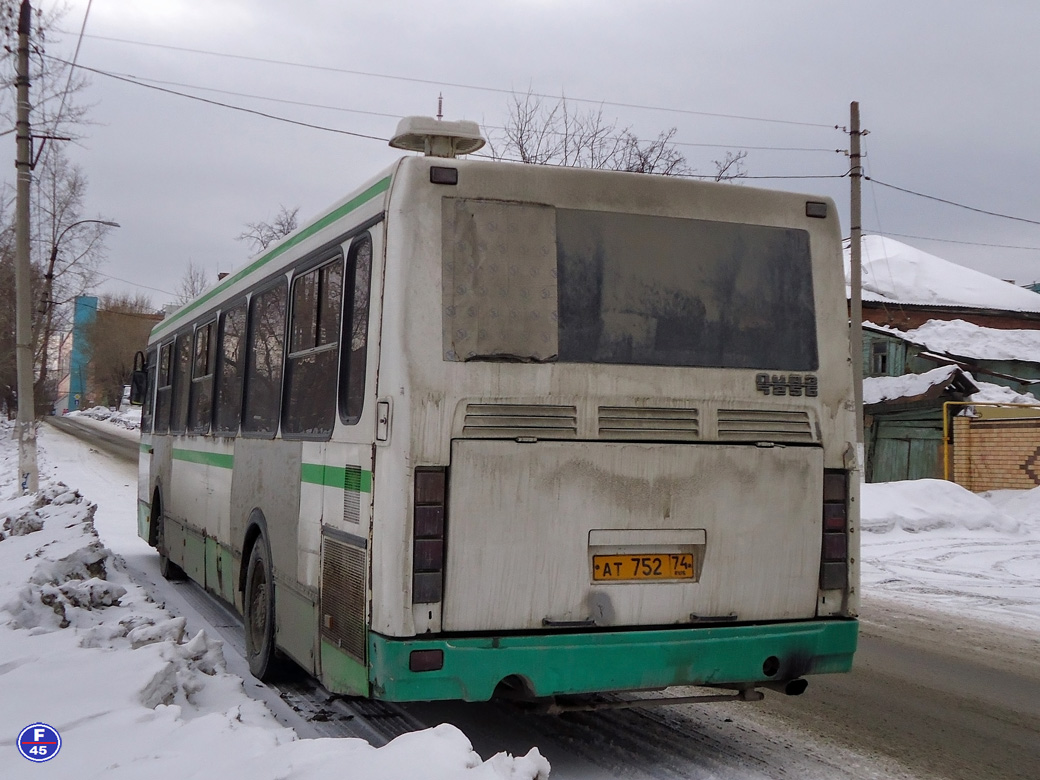 Челябинская область, ЛиАЗ-5256.35-01 № АТ 752 74