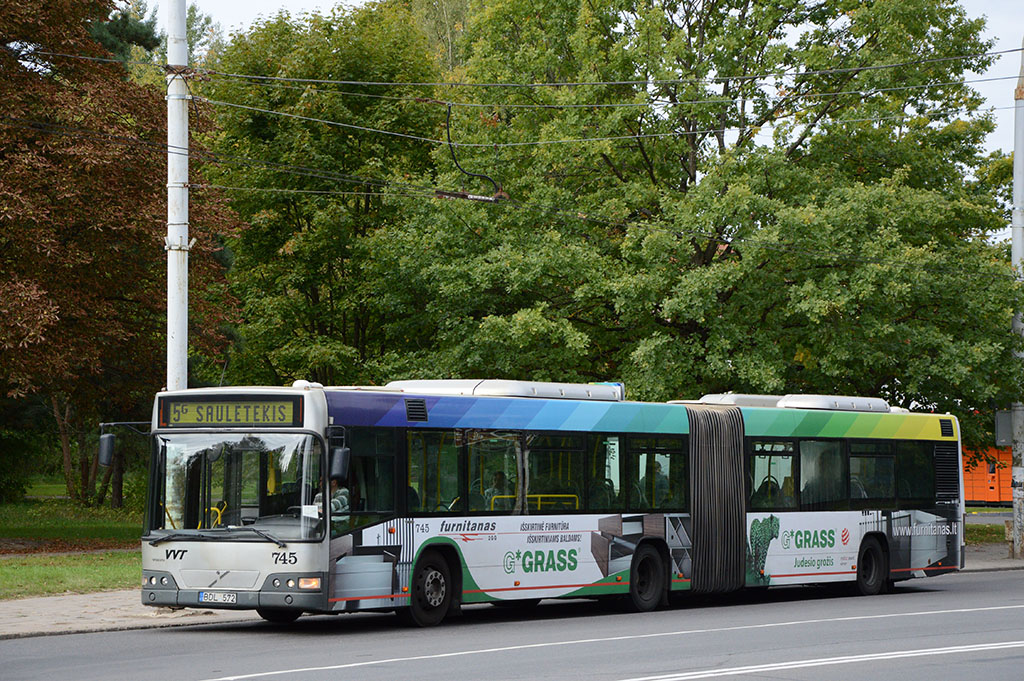 Литва, Volvo 7700A № 745