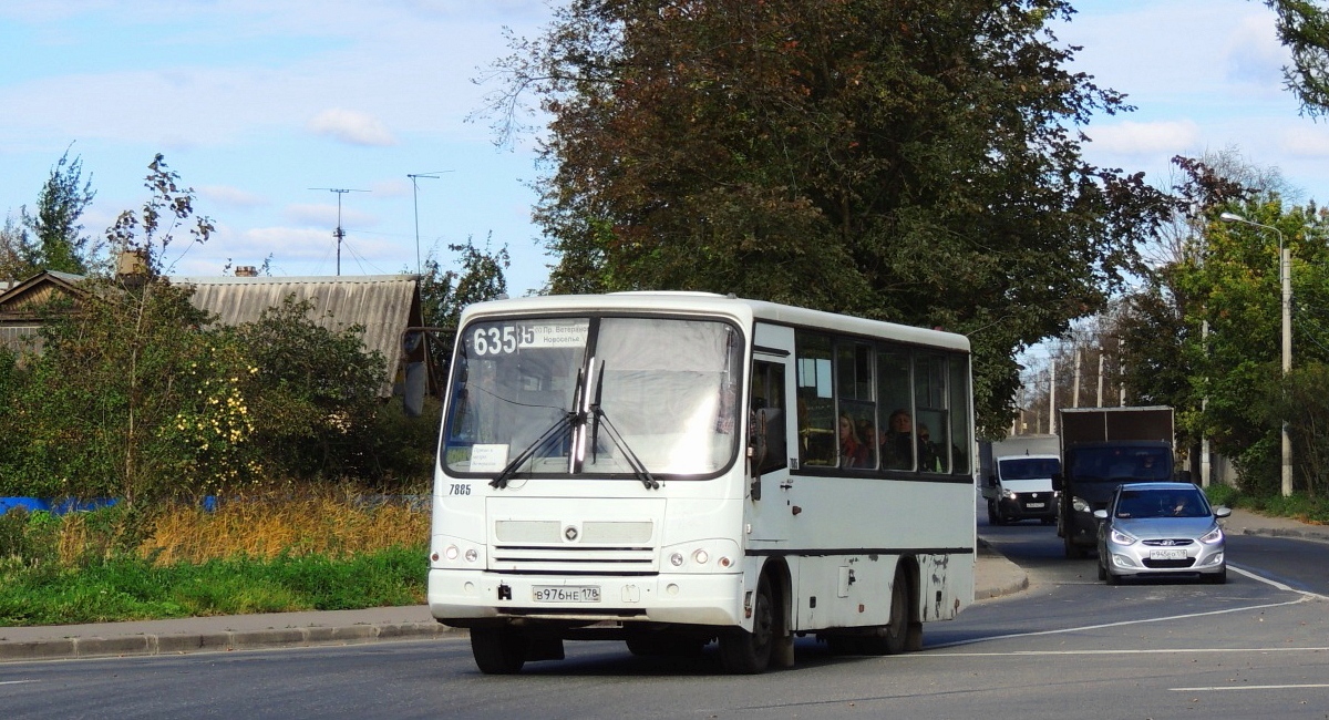 Санкт-Петербург, ПАЗ-320402-05 № 7885