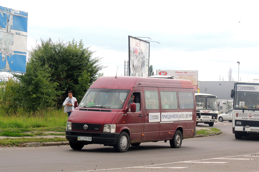 Волынская область, Volkswagen LT35 № AC 2799 BA