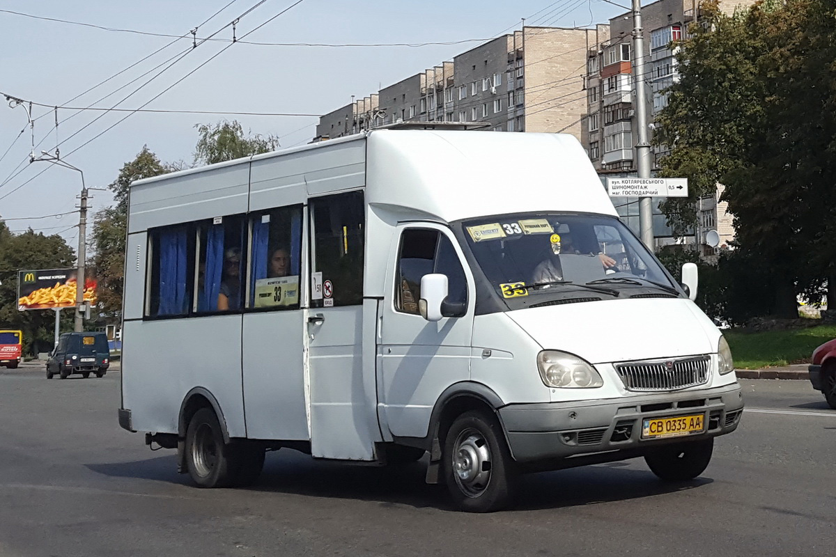 Черниговская область, Рута СПВ-17 № CB 0335 AA